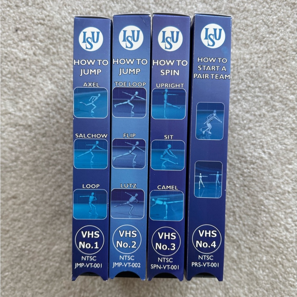 ISU Figure Skating VHS Set